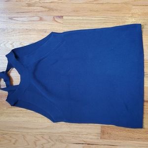 Ann Taylor tie back tank top sweater